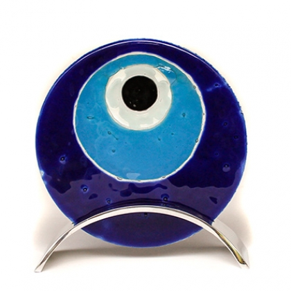 Escultura ojo turco azul